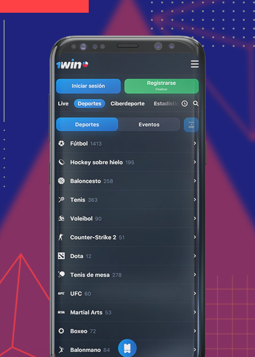apuestas deportivas en la app de 1win